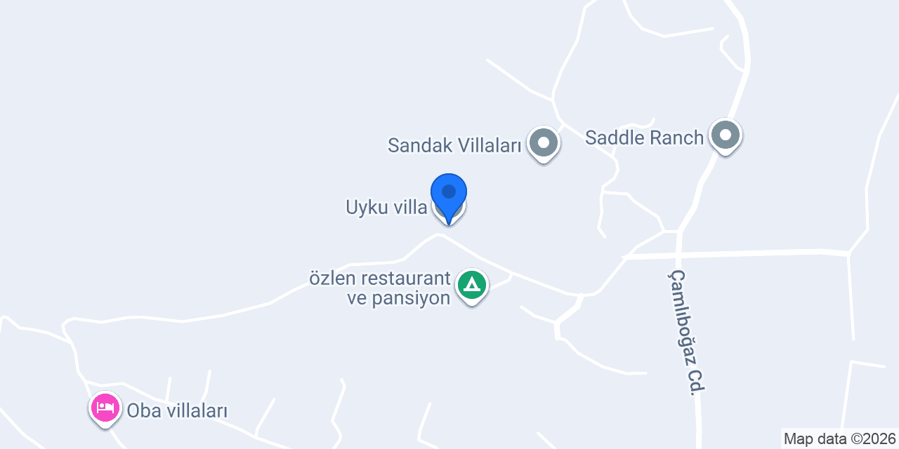 Uyku villa konumu