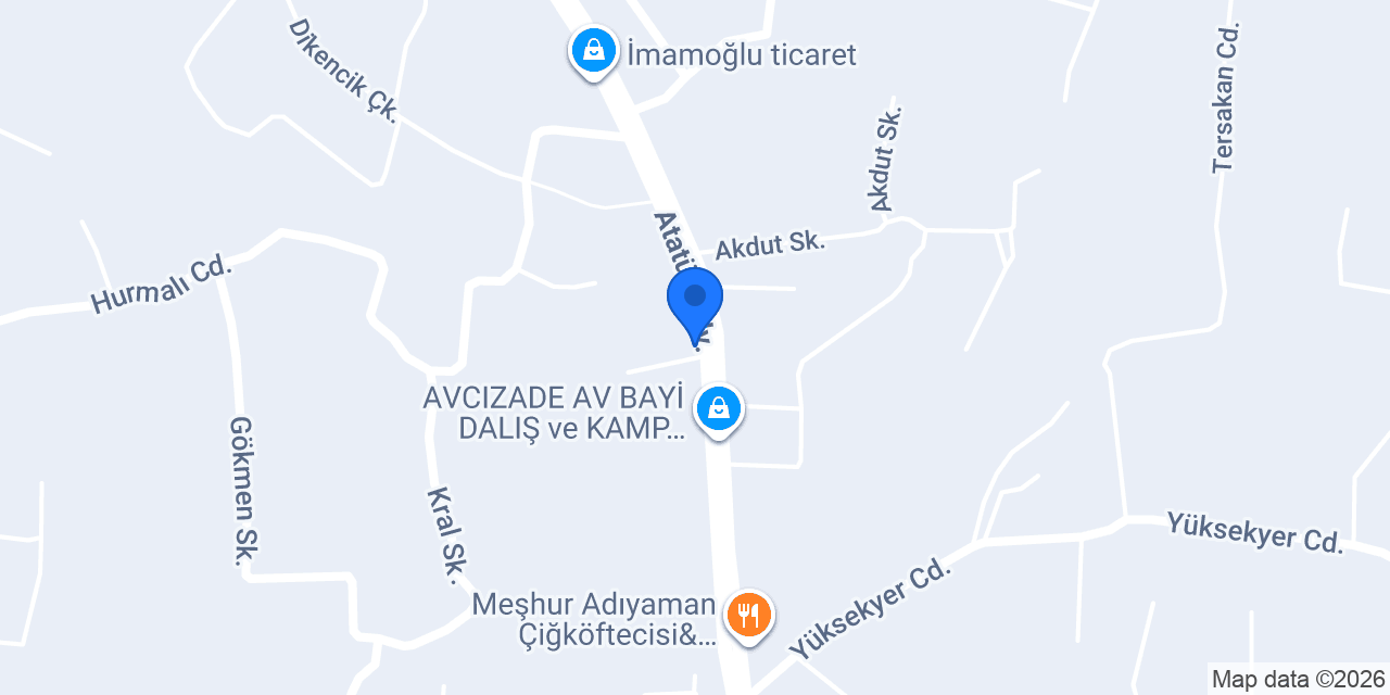 YTK Mobilya Ve Dekorasyon konumu