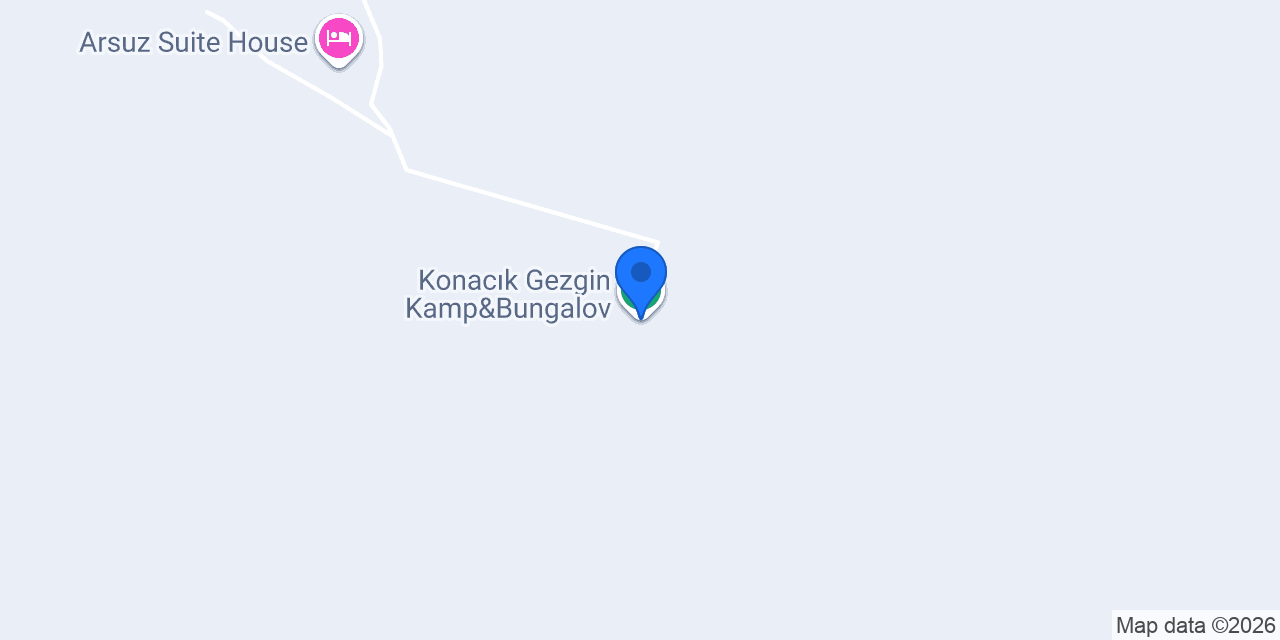 Konacık Gezgin Kamp&Bungalov konumu