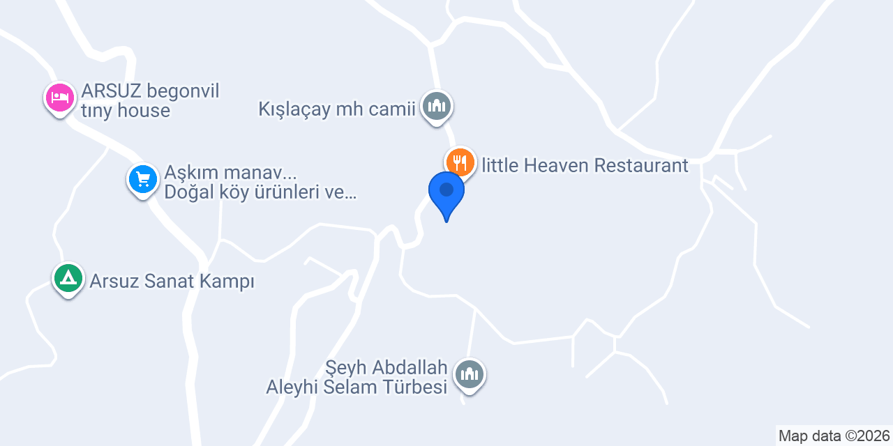 LITTLE HEAVEN APART ARSUZ TURKEY konumu