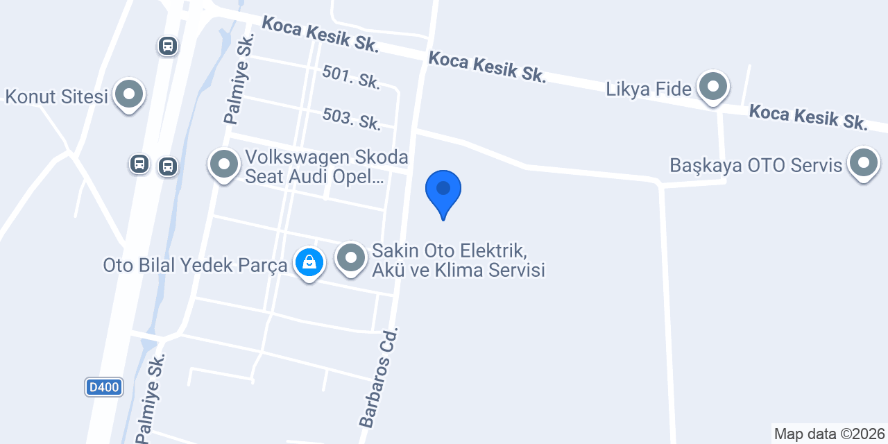 Oktay Oto konumu