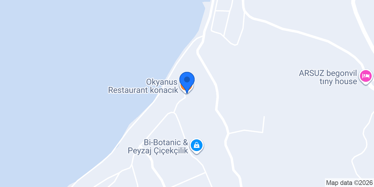Okyanus Restaurant konacık konumu