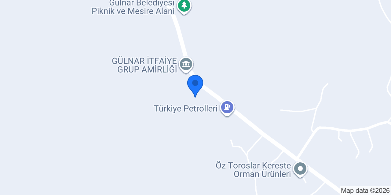 Gülnar Kent Konseyi konumu