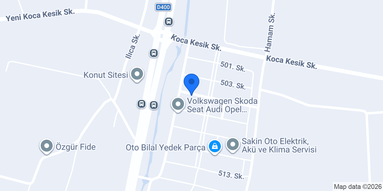 Kansu Ticaret Lastik konumu