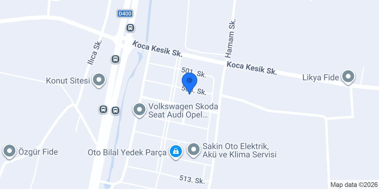 Hünkar Sofrası konumu