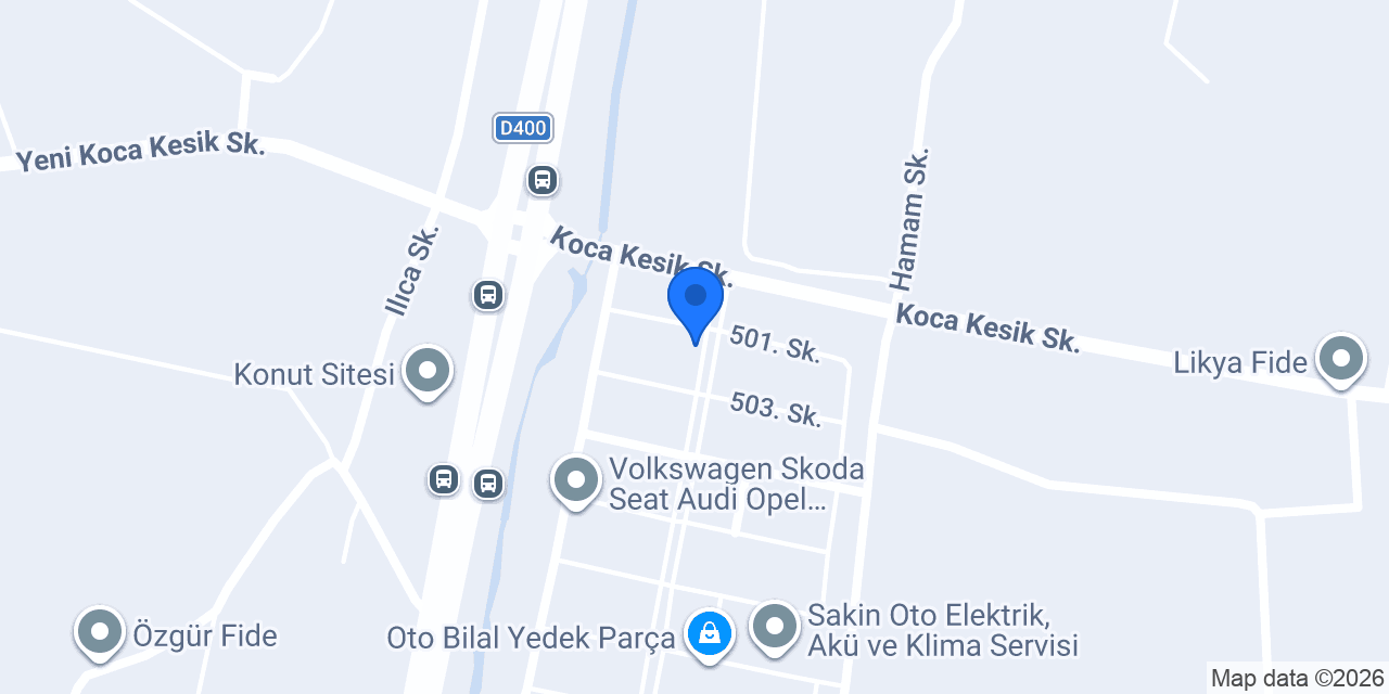 YEŞİLOĞLU YEDEK PARÇA konumu