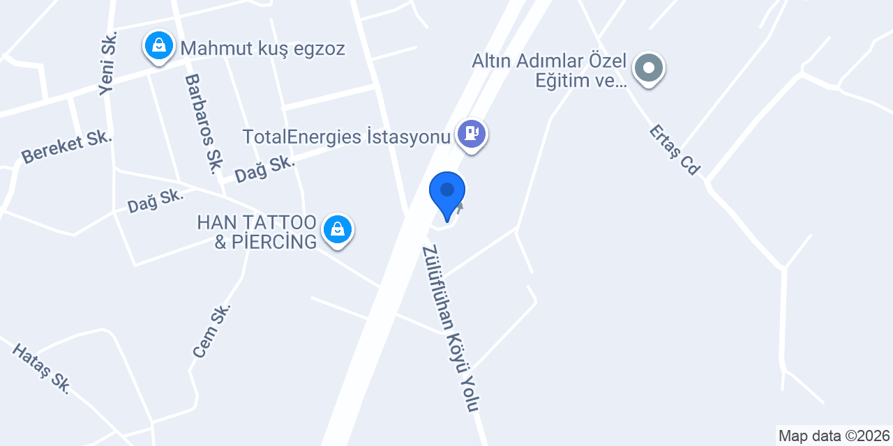 Demirbilek Palet konumu