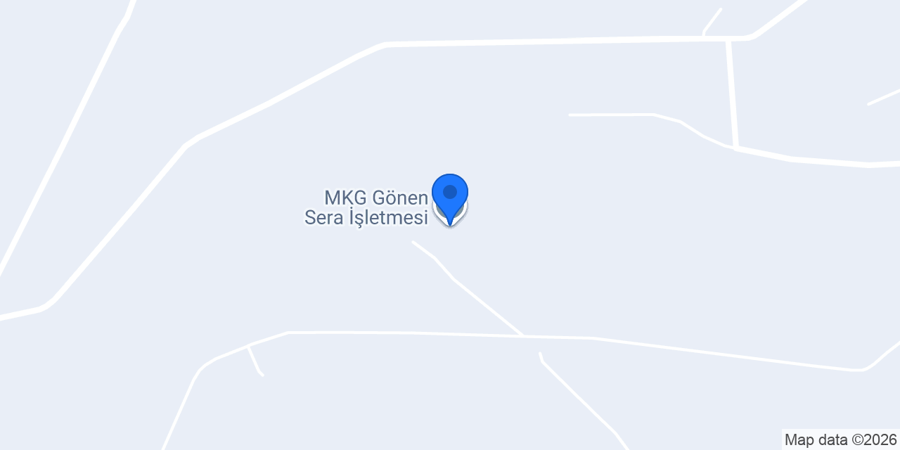 MKG Gönen Sera İşletmesi konumu