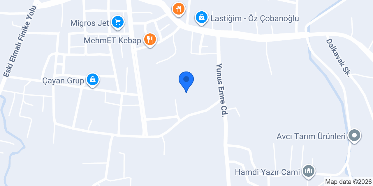 Erbaş Tarım konumu