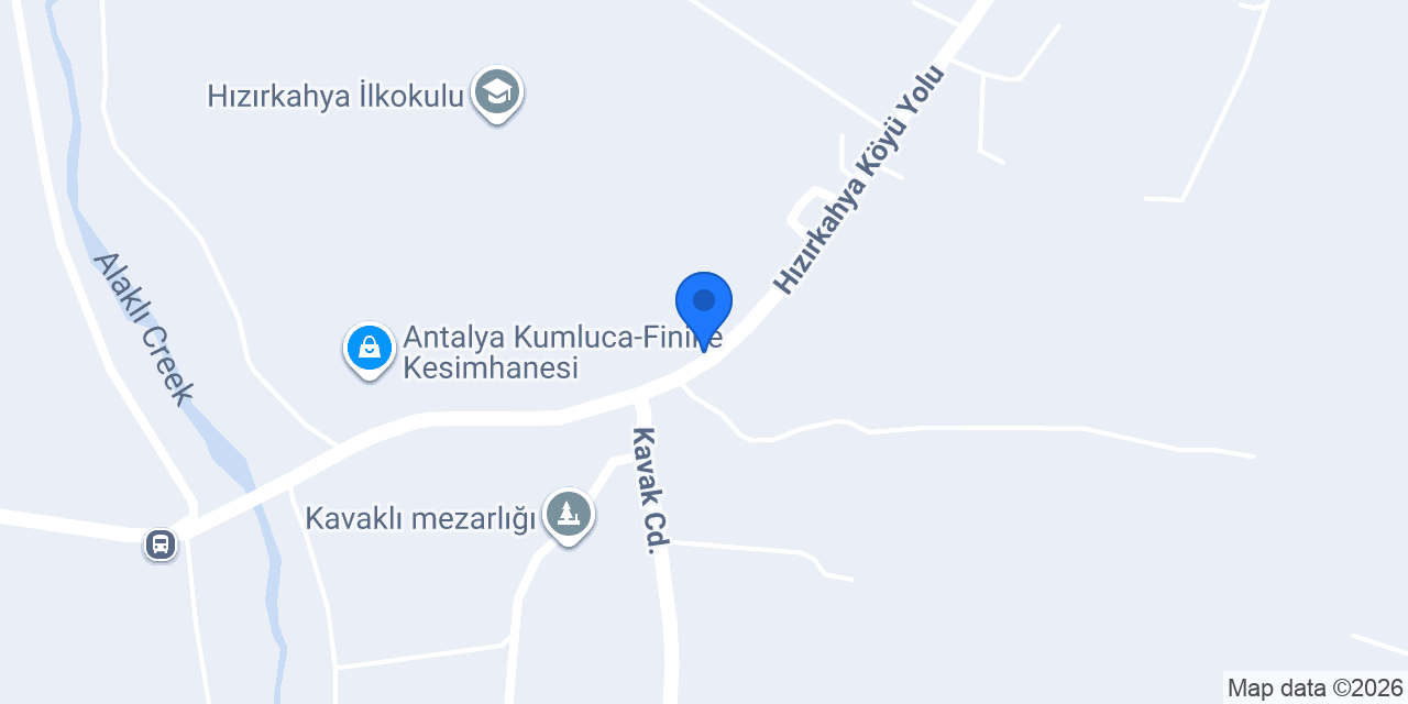 Kavak Tarım konumu