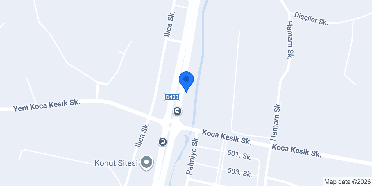 Parçaoğlu Panjur Alüminyum konumu