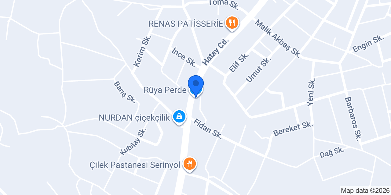 Rüya Perde konumu