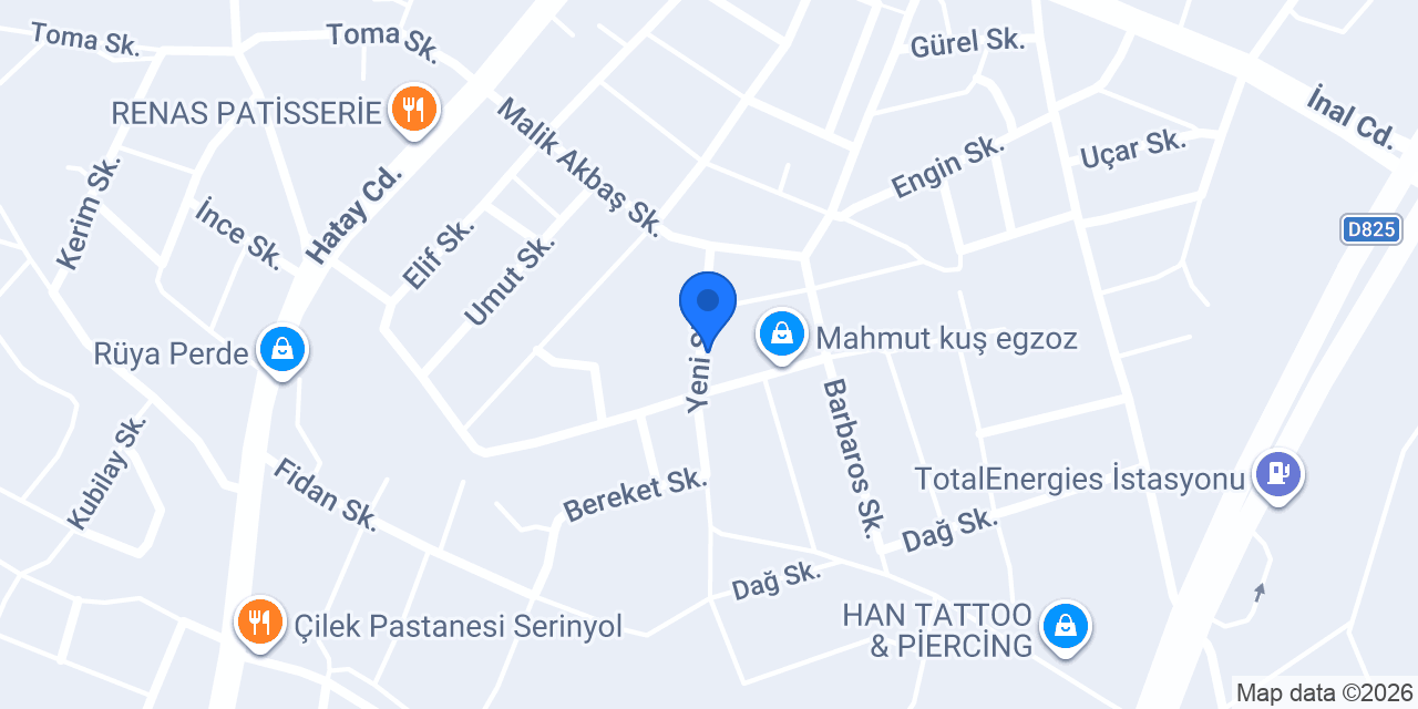 Ekomini Köşüm konumu