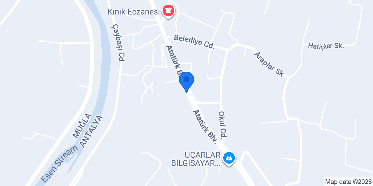 ÇINAR07TEKEL konumu