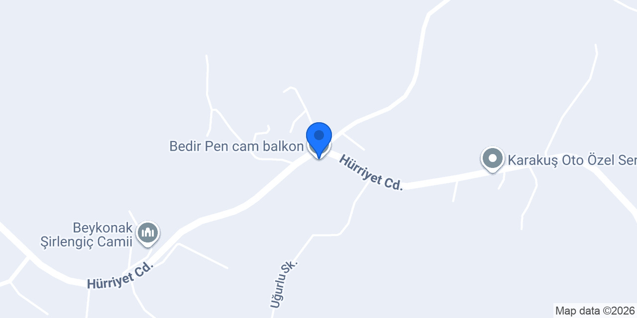 Bedir Pen cam balkon konumu