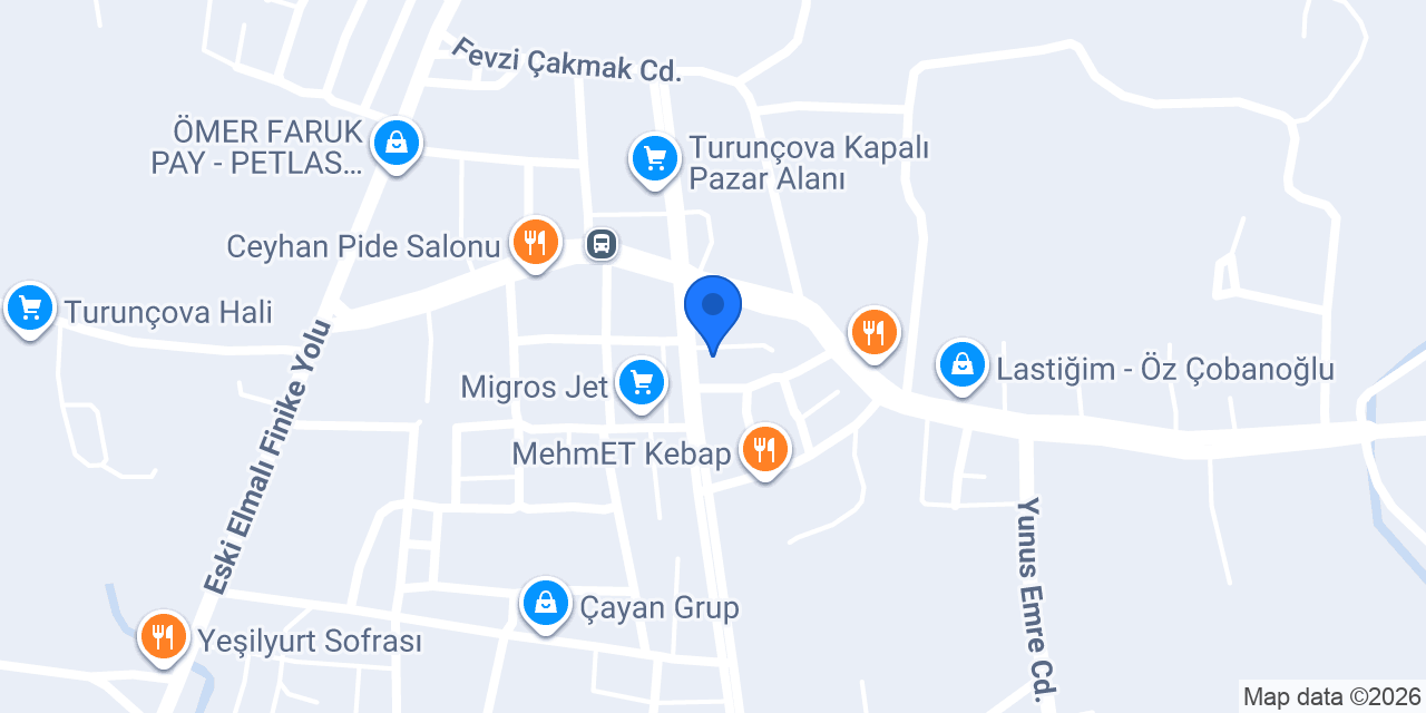 GÜMÜŞ PASTANESİ konumu