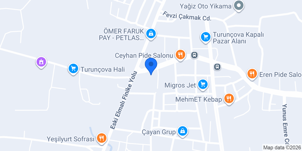 ATAÇ ELEKTRONİK konumu