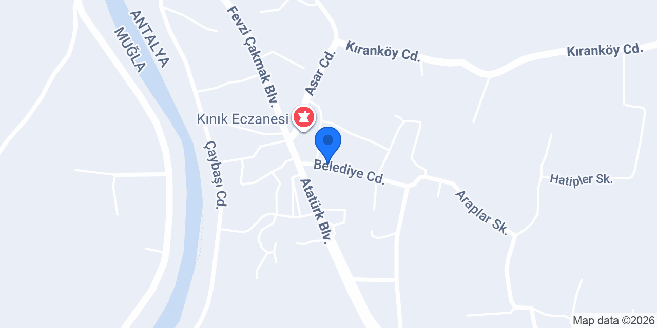 PTT - Kınık Şube konumu