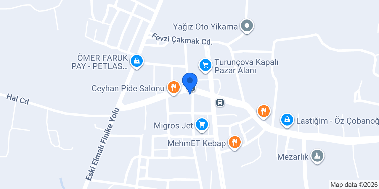 ÖNAL ELEKTRİK konumu