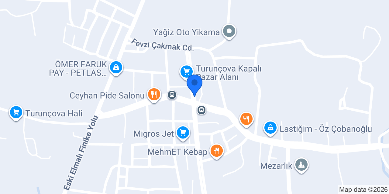 P&R ERARSLAN STORE konumu