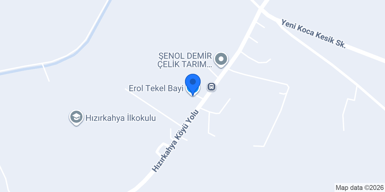 Erol Tekel Bayi konumu