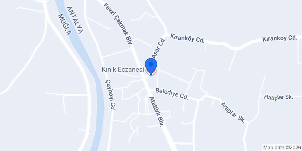 Kınık Eczanesi konumu