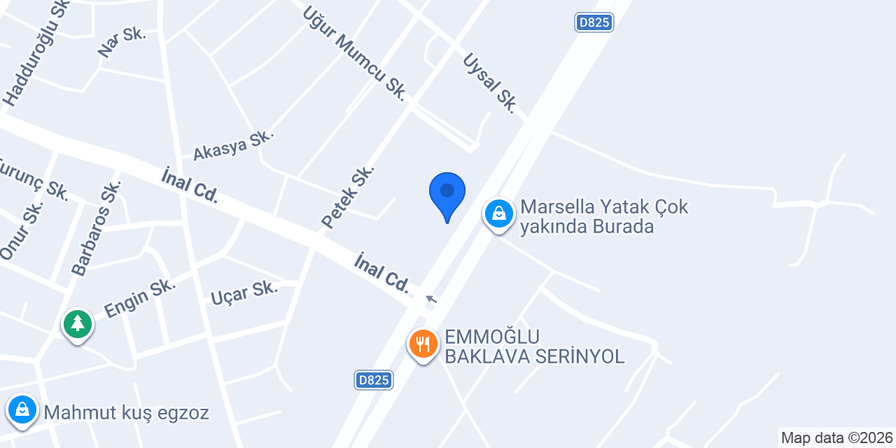 Kiraz Home Mobilya konumu