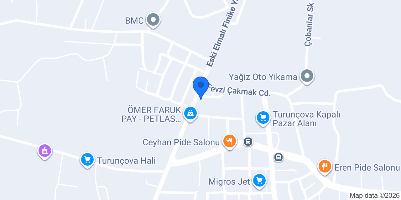 GEBECE MOTOR konumu