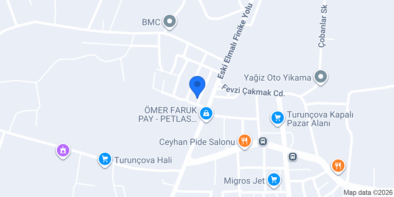 Sencay Oto Tamir konumu