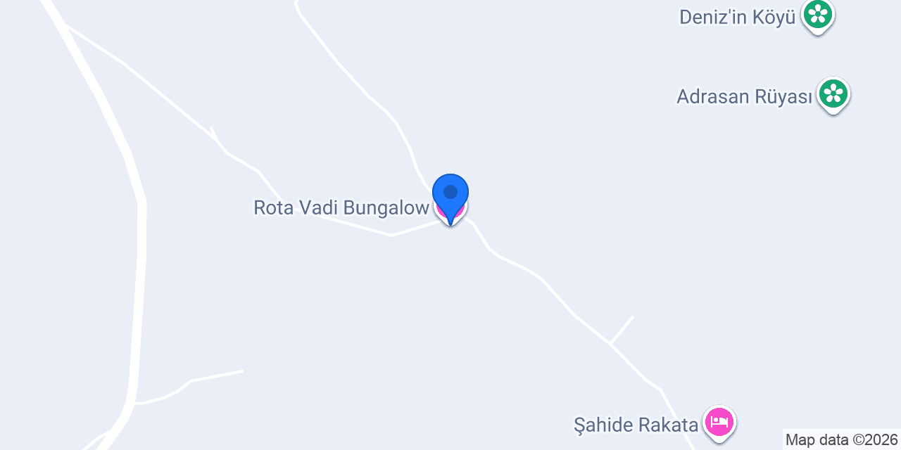 Rota Vadi Bungalow konumu