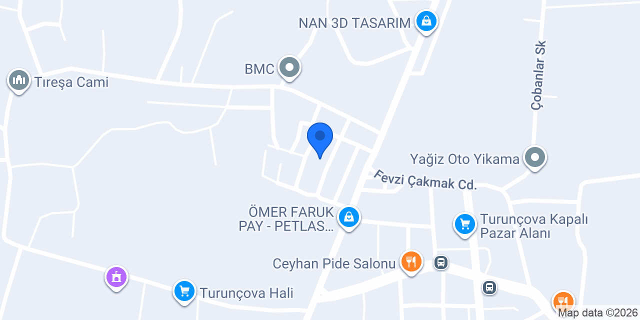 Kahyaoğlu Oto Elektrik konumu
