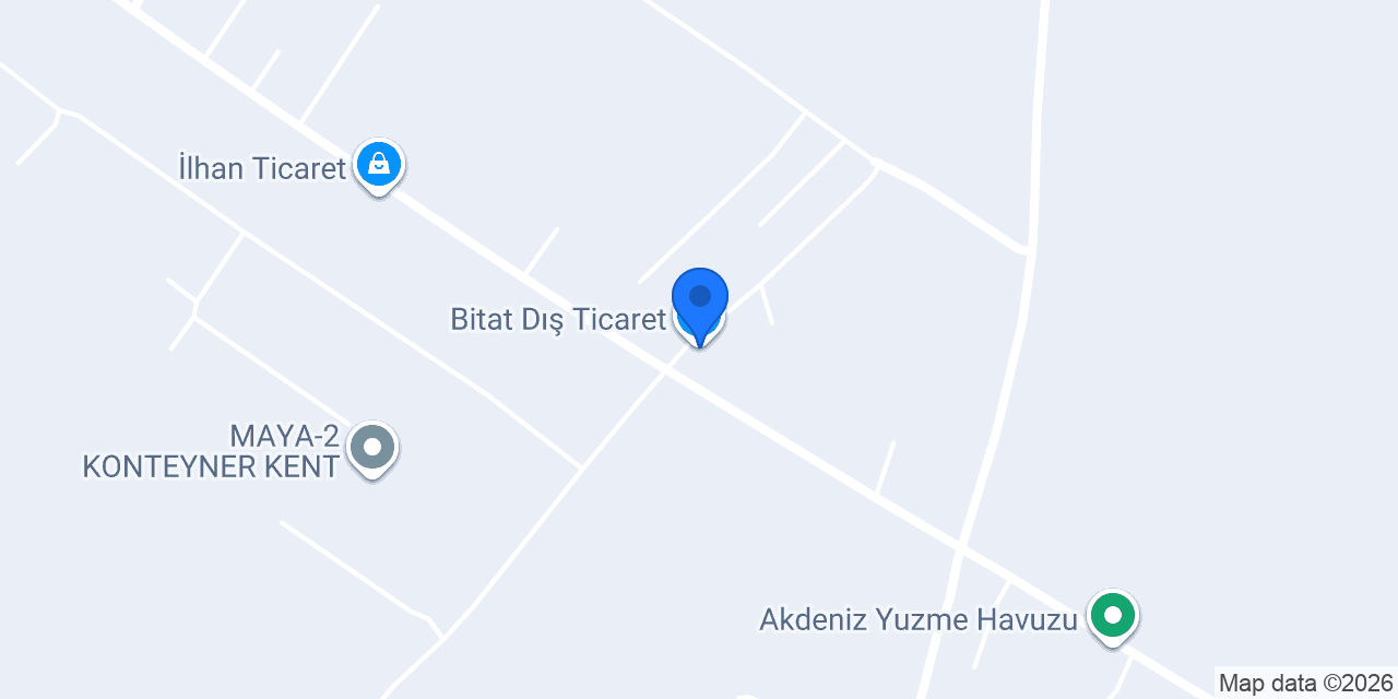 Bitat Dış Ticaret konumu