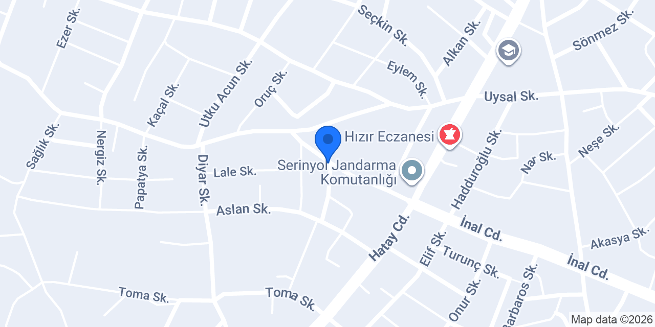 Serinyol Anaokulu konumu