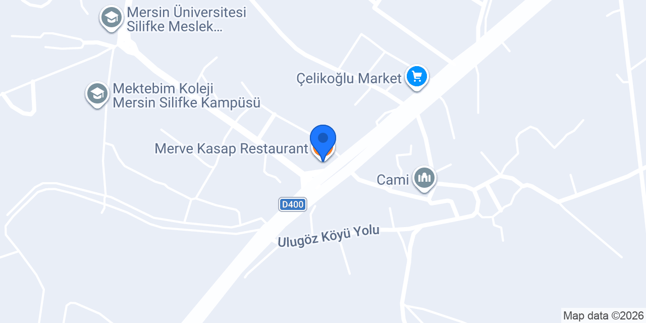 Merve Kasap Restaurant konumu