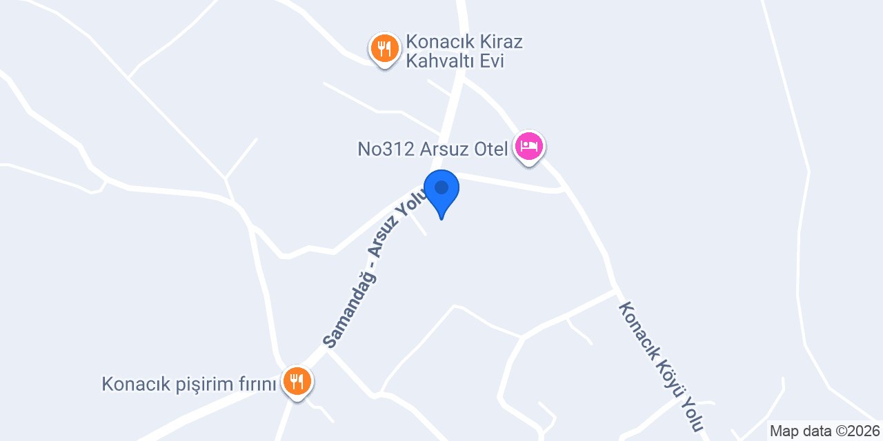 Konacık Erkek Öğrenci Yurdu konumu
