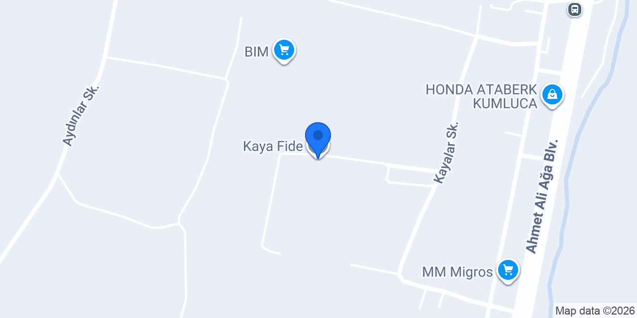 Kaya Fide konumu
