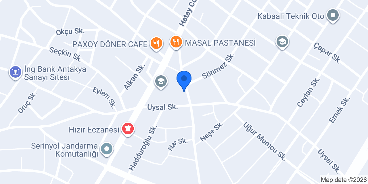 Serinyol İlkokulu konumu
