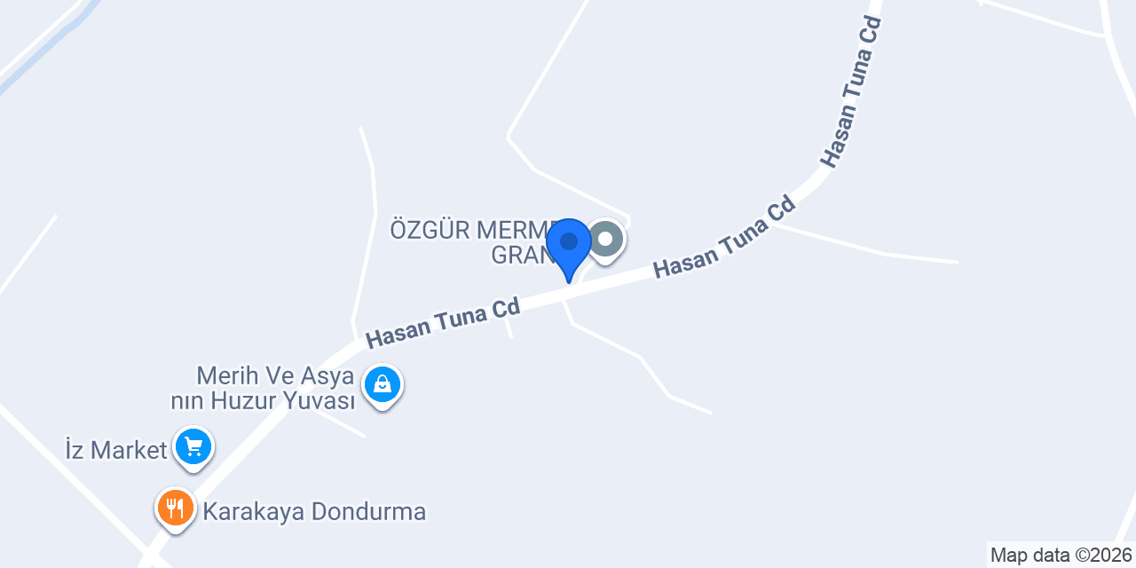 Öztürk Mobilya Atölyesi konumu