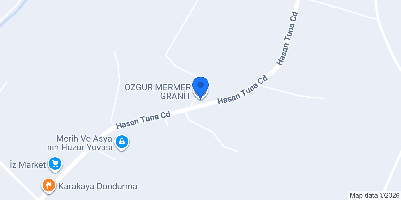 ÖZGÜR MERMER GRANİT konumu