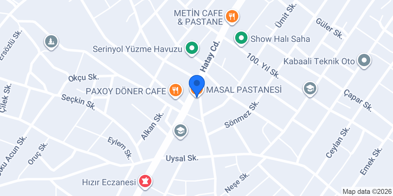 MASAL PASTANESİ konumu