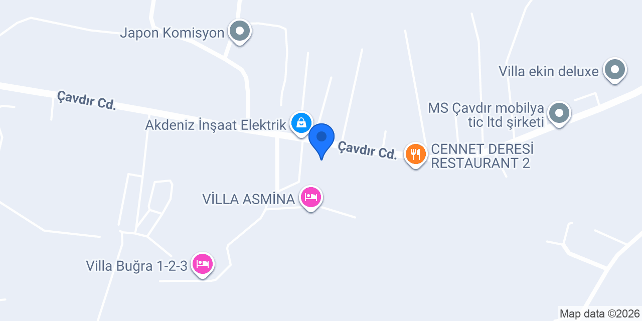 Kuaför handan konumu