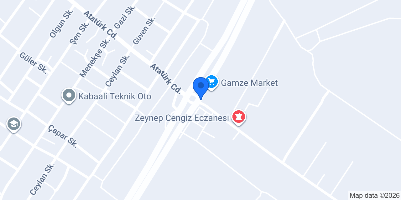 Sahra Kasap Fırın Ve Restorant konumu