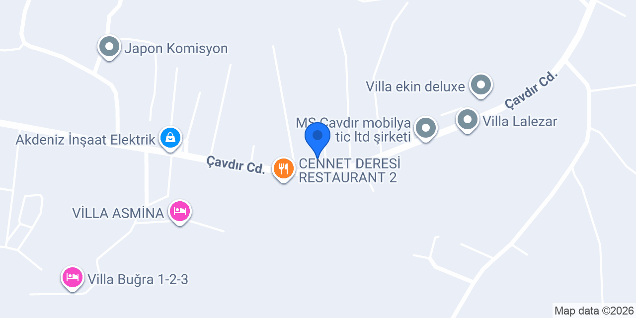 Özmenler oto yıkama konumu
