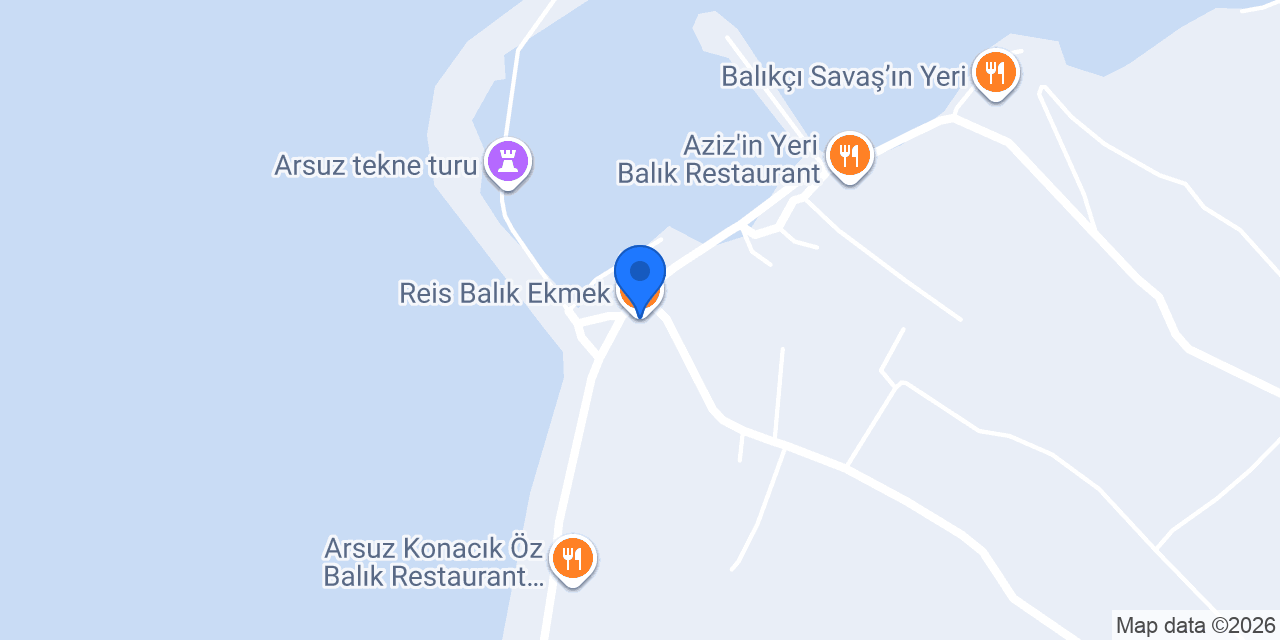 Reis Balık Ekmek konumu
