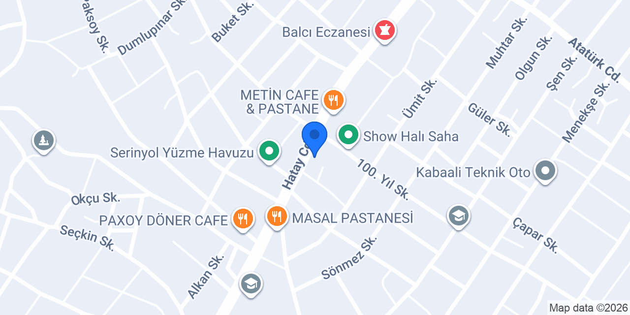 Nil Başak Pastaneleri konumu
