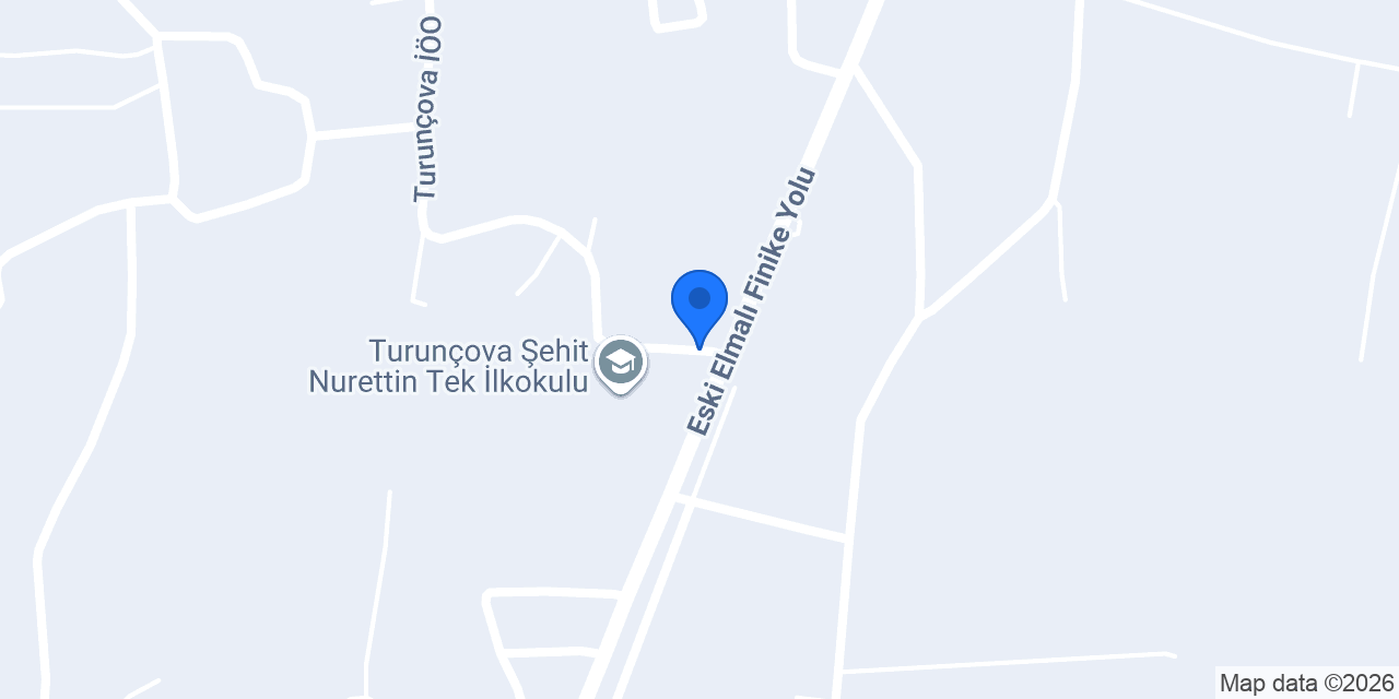 Çavdır İlköğretim Okulu konumu