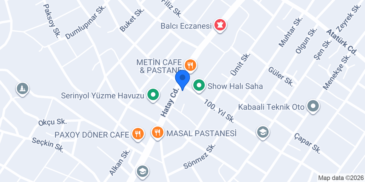 DÖŞOĞLU HUKUK BÜROSU konumu