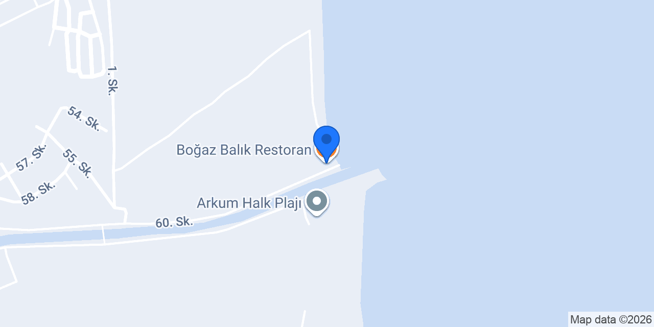 Boğaz Balık Restoran konumu
