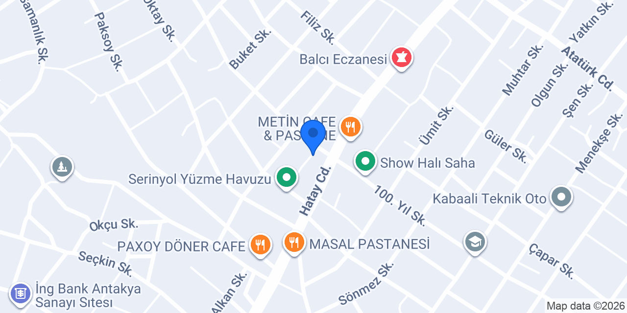 İsa Aydın bayan kuaförü konumu