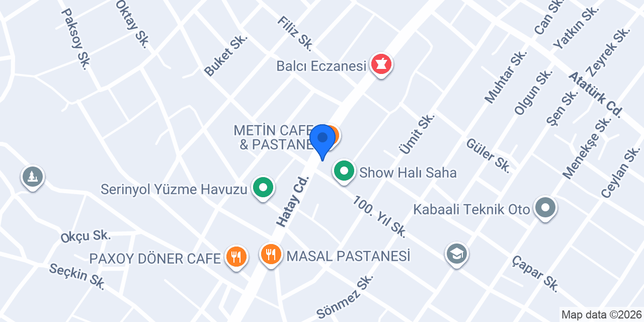 Yıldız Çiçekçilik konumu